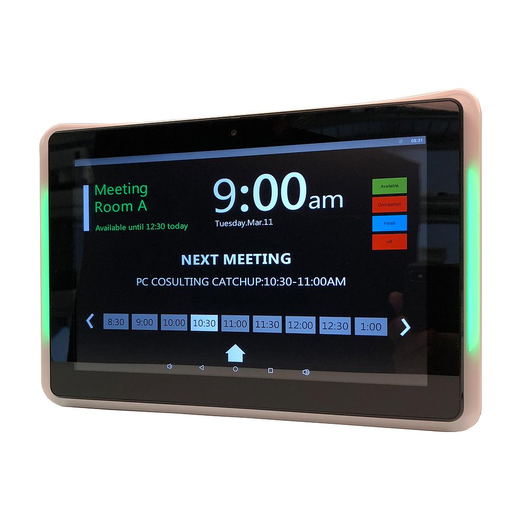 MOQ 10.1inch Android MeetingRoom Display - TouchScreen - Black / White