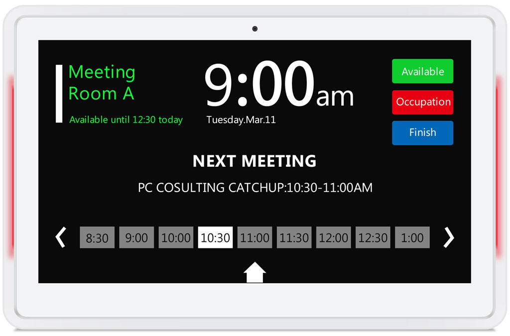 13.3inch Android MeetingRoom Display - TouchScreen - White / White