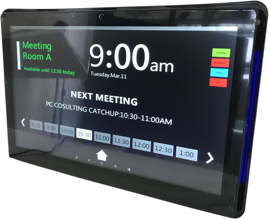 15.6inch Android MeetingRoom Display - TouchScreen - Black / Black