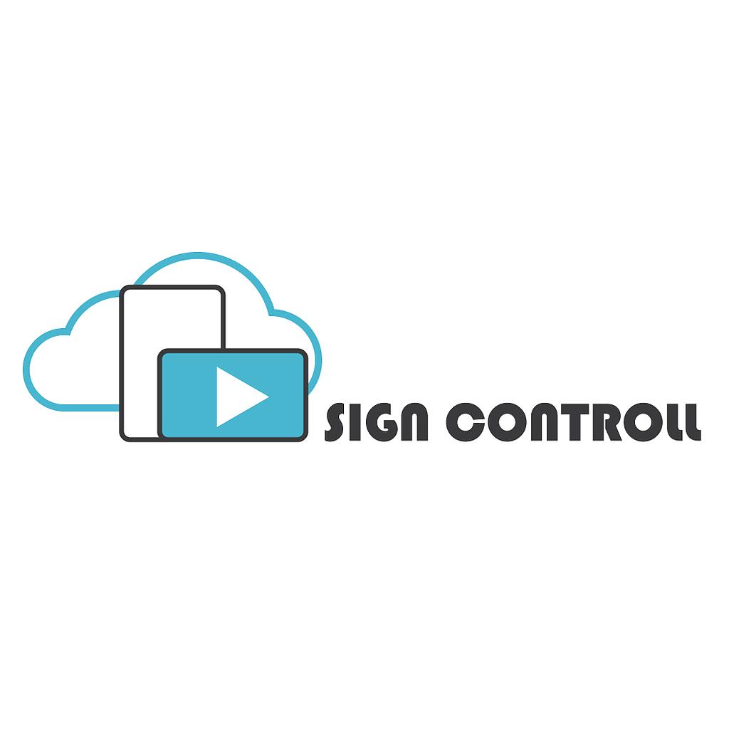 Sign Controll - Signage Software & Online CMS - Monthly license fee