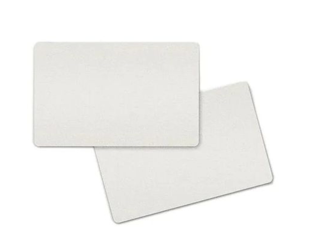 RFID Plastic White (credit card size)