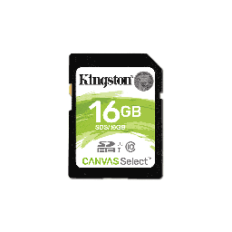 [SD-CARD-16GB-KINGSTON-CANVAS] SD CARD 16GB KINGSTON - CANVAS