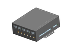 AudioBoard with Multi Output Jacks (6x) and USB Out (6x) & Connect external PressButtons (8x) + LED strips (6x) - Metal Housing