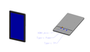 10inch Touch Monitor - Ultra thin housing - HDMI IN - 500nit